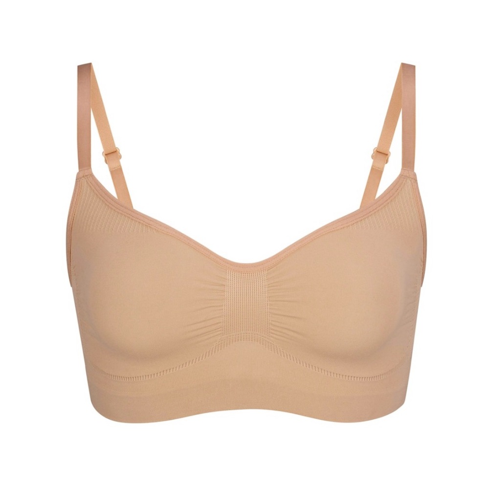 SKIMS S/M Seamless Sculpt Bralette in Clay